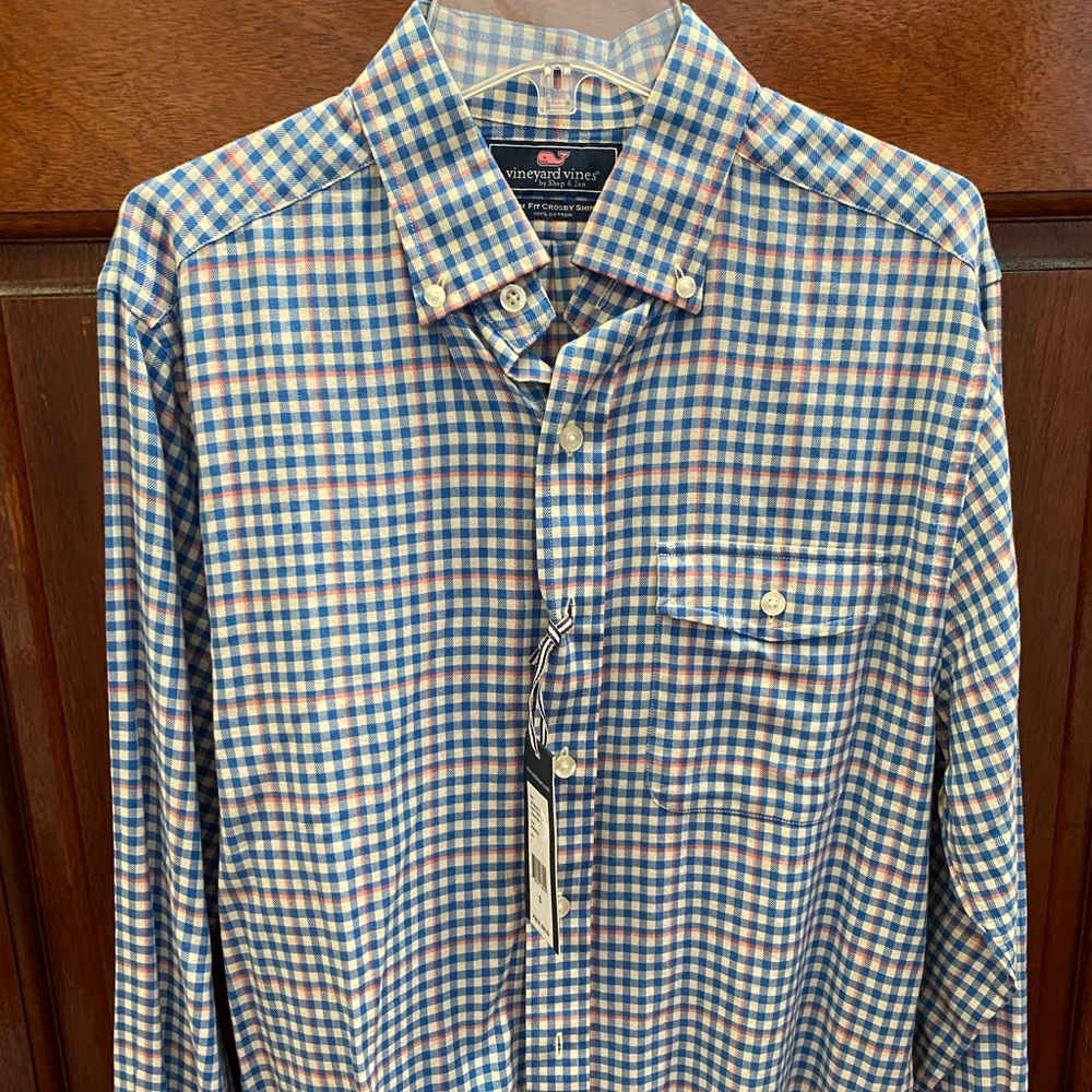 Vineyard vines men’s slim fit Crosby shirt (S)